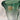 Jarrón de cristal verde en degradé Val Saint Lambert mitad s. XX Bucarest Art & Antiques