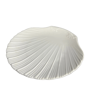 Juego de platos de ostras para ocho personas diseño de concha Bucarest Art & Antiques