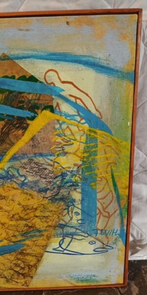 Lette With - Acrílico sobre tela | Bucarest Art Gallery Bucarest Art & Antiques