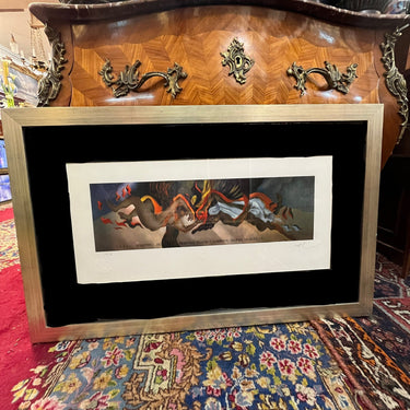 Mario Toral - Giclée 'Martirio de Rodrigo Rojas y Carmen Gloria Quintana' Bucarest Art & Antiques