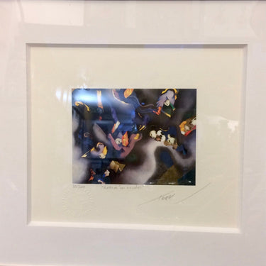 Mario Toral – Serigrafía ‘Rostros con animales’ formato pequeño | Bucarest Art Gallery Bucarest Art & Antiques