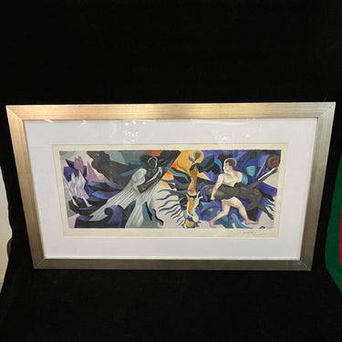 Mario Toral - Serigrafía 'Tributo a nuestro oceano' Bucarest Art & Antiques